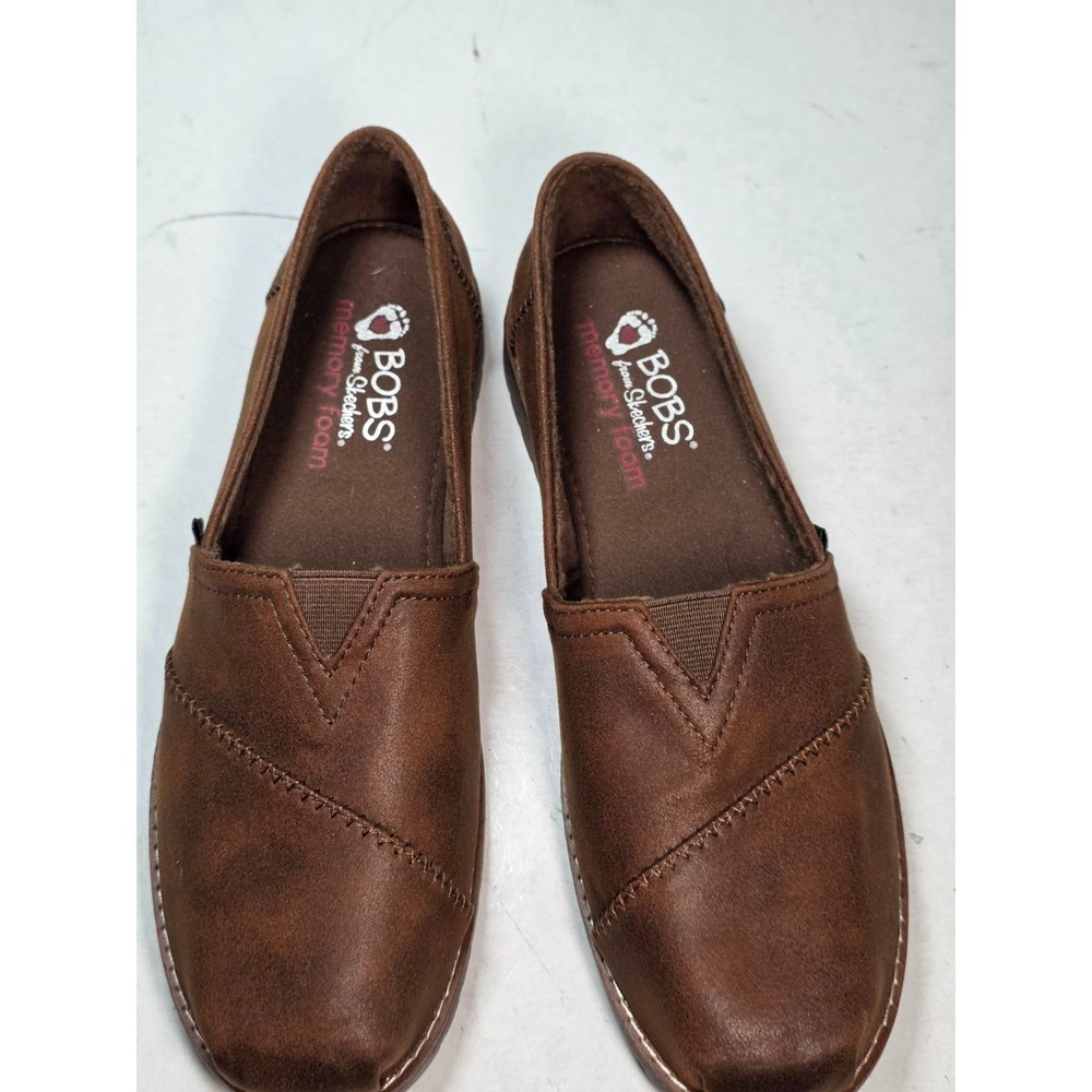 Bobs From Skechers Chill Lugs Urban Spell Shoes Womens 8.5 Brown Slip On Comfort - Picture 6 of 11